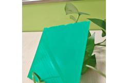 China Opaque Green Polycarbonate Solid Sheet High Strength Non-Transparent 100% Virgin Material supplier
