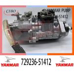 729236-51412 YANMAR Diesel 4TNV88 3TNV88 Engine Fuel Injection Pump 729242-51380