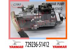 China 729236-51412 YANMAR Diesel 4TNV88 3TNV88 Engine Fuel Injection Pump 729242-51380 supplier