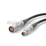Red Epic Scarlet Power Adaptor Cable 2B 6 Pin Female To 1B 6 Pin Female for sale
