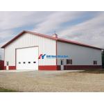Galvanized Light Construction Steel Structure Prefabricated With Convenient Transportation for sale