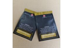 China Transparent Window Childproof Pouch | ISO 8317 Push-Twist Lock, ≤0.3mm Gravure Print supplier