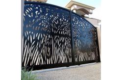 China Double Sliding Aluminium Gate Door Frame Waterproof Function supplier