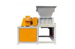 China Easy to Operate Mini Dual Shaft Shredder for Multifunctional Waste Material Shredding supplier