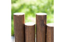 China 90cm Wooden Border Fence supplier