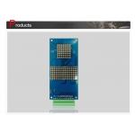 7 Segment Code Elevator LCD Matrix Display 28 Mm Thickness For Elevator Lift for sale