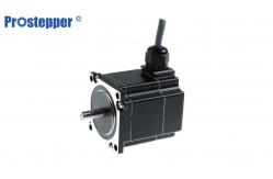 China 1.2 Degree 57mm Nema 23 Small Stepper Motor With Encoder supplier