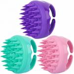 Silicone Rubber Massage Brush / Shampoo Brush Head Customer Logo for sale