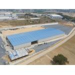 Light Weight Steel Construction Warehouse Easy Transport Fast Construction for sale
