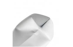 China 400g Matte White Stand Up Pouch 110 Microns Zipper Top See Through Pouches supplier