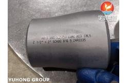 China ASTM A815 UNS S32750 Super Duplex Steel Fittings B16.9 BW Concentric Reducer supplier