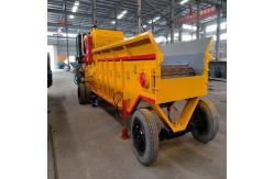 China Diesel Engine Mobile Wheels  Integrated Biomass Crusher supplier