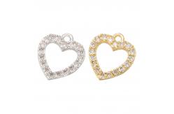 China Micro Pave 18K Gold Pendant supplier