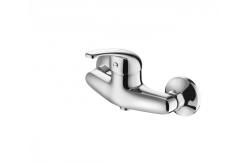 China Bathroom Bath Single Lever Tap Wall Mounted Ceramic Valve Core supplier