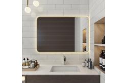 China Damp Proof Led Lighted Mirror High Visibility Smart With Touch Control supplier