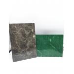 Stone Grain ACP Plastic Sheet 6mm High Gloss Composite Pvc Cladding for sale