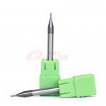 HRC60 Solid Carbide Ball Nose Milling Cutter For Aluminium 4mm Shank 50mm Flute for sale