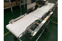 China Automatic Measuring High Speed Checkweigher For Pouch Packaging Machine supplier