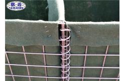 China 3 Mesh Welded Sand Filled Barriers / Stackable Army Defensive Gabion Barrier supplier