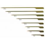 Disposable Green Food Bamboo Paddle Picks For Cocktail Party 7cm/9cm/12cm/15cm/18cm for sale