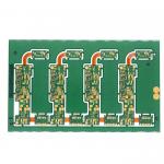 Four Layer 1OZ Rigid Flexible Printed Circuit Board Hard Soft Bonding PCB for sale