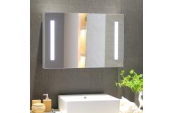 China Smart Light Up Medicine Cabinet Mirror Double Side Long Lasting Dimmable brightness supplier