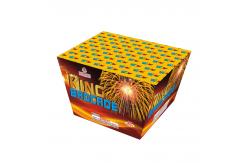 China 25 Shots 500 Gram Consumer Cake Fireworks Fan Shape Salute Pyrotechnics supplier