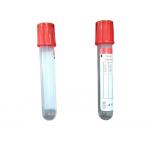 Vacuum Blood Collection Tube Red Plain No Additive Stock Available 13*75mm for sale