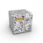 Decorative 4mm Galvanization 1x1x1m Welded Gabion Box for sale