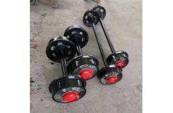 China Mining Rail Wheel Set Double Flange Cast Forged ISO Certificate supplier