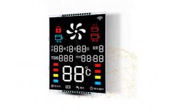 China Silkscreen VA Negative LCD Display / Industrial LCD Monochrome Screen Module For Equipment supplier