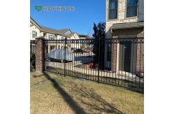 China Perimeter Tubular Steel Fence Security Focused supplier