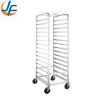 Rk Bakeware China-40 Pan End Load Aluminum Sheet Bun Pan Rack for sale