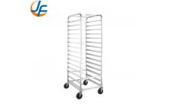 China Rk Bakeware China-40 Pan End Load Aluminum Sheet Bun Pan Rack supplier