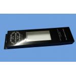 Branded Glossy Hair Extention Folding Carton Boxes With Window for sale