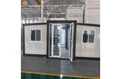 China Eco Friendly Prefab Steel Frame House Double Wing Expandable Container House supplier