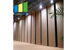 China Melamine Foldable Soundproof Sliding Movable Partition Wall Under A Suspended Ceiling supplier