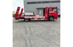 China SHANCMAN 4x2 Special Flat Transport Truck for Excavator Mechanical Equipment supplier