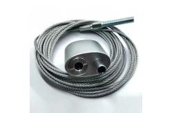 China Two Way Adjustable Brass Cable Gripper For Hanging System supplier