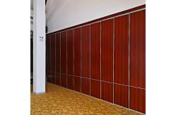 China Polyester Construction Material Hanging System Sound Proof Curtain Partition Walls For Hotel supplier