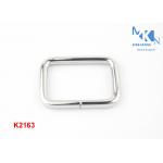 Fashion Design Purse Making Hardware , Rectangle D Ring For Bag Handbag