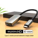 Type C To HDMI Cable Adapter HD 4K 60Hz USB 3.1 For TV Monitor Projector for sale