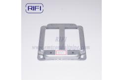 China 4 Square Metallic Surface Cover 2 Duplex Receptacle supplier