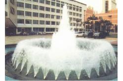 China Architectural 30m3/H 3/4 Fan Fountain Nozzle supplier