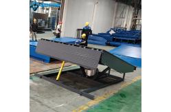 China Adjustable  Hydraulic Dock Plate 10 Ton Warehouse Loading And Unloading Platform supplier