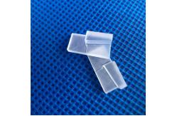 China Cnc Machining Quartz Glass Small Size Optical Fused Silica Parts supplier