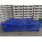 Steel Fold Stack Move Pallet Cage Custom Color 1000-2000kg Load Bearing ISO Certified for sale