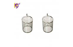 China HeZhi 2mm Metal Conical Helical Touch Button Spring For PCB Switch supplier