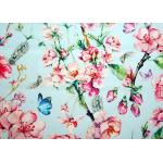 Anti - Cracking Inkjet Cotton Canvas Custom Printing Beautiful Pattern for sale