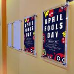 SGS Acrylic Wall Mounted Document Holders A3 Big Size